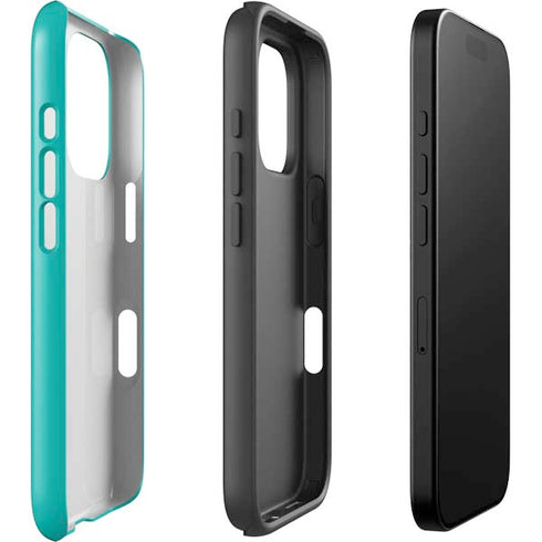 Aqua Blue iPhone 16 Pro Impact Case